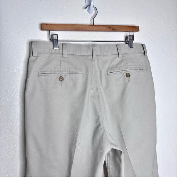 L.L.Bean Khaki Wrinkle Free Chinos Size 34x30 NWT - Picture 4 of 10